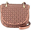 Elizabeth and James Zoe Perforated Saddle Bag