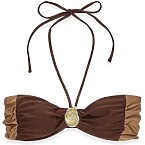 Elsa Hosk x Na-Kd Ruched Detail Halterneck Top