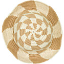 Emily Levine Caffe Latte Swirl Check Hat