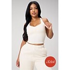 Fabletics Anywhere Cropped Built-In Bra Tank