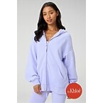Fabletics Cozy Fleece Oversized Zip Up Hoodie
