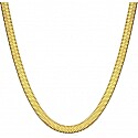 Fallon Hailey Herringbone Chain Short Necklace