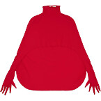 Fanci Club Bat Wings Gloves Top