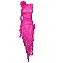 Fanci Club Hot Pink Dress