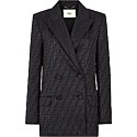Fendi Black Silk Jacket