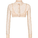 Fendi Silk Cardigan in Rose