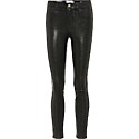 Frame Le Skinny De Jeanne Mid-Rise Leather Pants