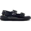 Freda Salvador Piper Buckle Footbed Sandals