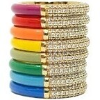 Fry Powers Split Pave Diamond Rings