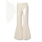 Gabriela Hearst Ayala Embellished Knitted Wool and Cashmere-Blend Flared Pants