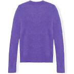Ganni O-Neck Sweater in Simple Purple