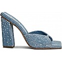 Gia/Rhw for Fwrd Denim Crystal Mule