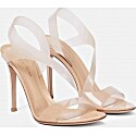 Gianvito Rossi Metropolis PVC Slingback Sandals