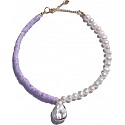 Gin from the Pampa Purple Pearl Necklace