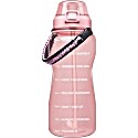 Giotto 64Oz Fitness Water Bottle with Paracord Handle & Motivational Quotes