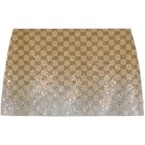 Gucci ‘crystal-Embellished Mini Skirt in Brown