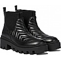 Gucci Quilted Leather Platform Ankle Boots