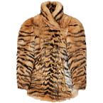 Gucci Smooth Long Shearling Coat