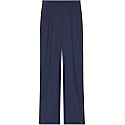 Gucci Wool Pant with Label Blue