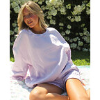 Hazel Boutique the Hb Lavender Crewneck