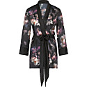 Hunkemoller x Lucy Hale Petite Flower Satin Kimono