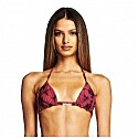 I.Am.Gia Santos Bikini Top in Pink Tie Dye