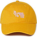 Inamorata Inamorata Cap in Wave Logo Saffron