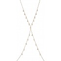 Jacquie Aiche Sophia Marquise Diamond Center + 20 Shaker Bodychain