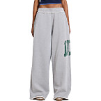 Jaded London Ldn Print Grey Marl Monster Joggers Women