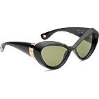 Jean Paul Gaultier the Black Parisian Cat Sunglasses
