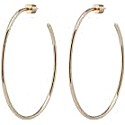 Jennifer Fisher Oval Thread Hoops Earrings