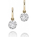 Jessica McCormack Signature 0.70Ct Diamond Gypset Hoop Earrings