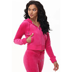 Juicy Couture Custom Og Big Bling Velour Hoodie