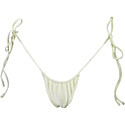 Kailana Swim Ivory Triangle Bikini Bottom