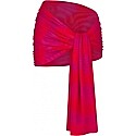 Kylie Swim Red/Pink Ombre Sarong