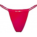 Kylie Swim Triangle Red Bikini Bottom
