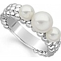 Lagos Luna Caviar Pearl Ring