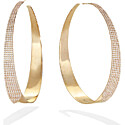 Lana Jewelry Flawless 75Mm Gloss Hoops Earrings