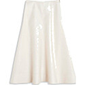 Lanvin Flare Maxi Skirt in Wool and Silk