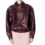 Leo Season Aidy Leather Bomber
