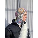 Lirika Matoshi Embroidered Hand Knitted Balaclava