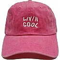 LIVINCOOL Wavy Cap in Washed Pink