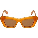 Loewe Bolded Cat Eye Acetate Sunglasses