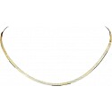 Logan Hollowell Liquid Gold Herringbone Necklace