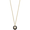 Louis Vuitton B Blossom Medallion, Yellow Gold, White Gold, Onyx and Diamonds