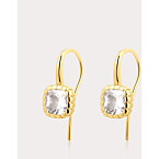 Luv AJ the Classique Cushion Hook Earrings