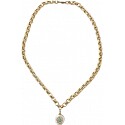 Mackenna Thaler Pearl Evil Eye Necklace