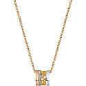 Maison Birks Birks Dare to Dream Tri-Gold Diamond Pendant Necklace