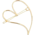 Mam Love Heart Hair Clip in Gold