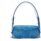 Manc Lilith in Blue Croc